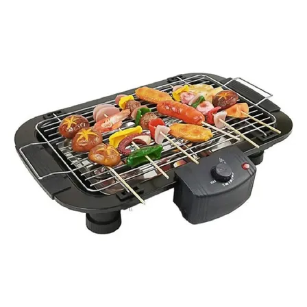 Churrasqueira Elétrica Bak Portátil 1500w 5 Níveis Interna S Preto 220v