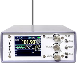 Rádio Digital de Alta Sensibilidade TEF6686, Sintonizador de Onda Completa, Som Estéreo, Design