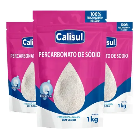 Percarbonato De Sódio Limpador Clareador Tira Manchas - 3kg