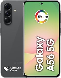 Smartphone Samsung Galaxy A56 5G 256GB, 8GB RAM, Câmera 50MP, IP67, Super AMOLED 6.7", Recursos AI,