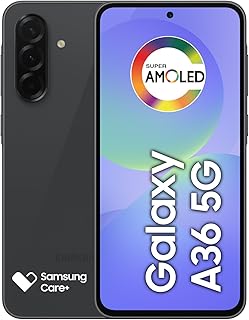 Celular Samsung Galaxy A36 5G 256GB, 8GB RAM, Recursos AI (Preto)