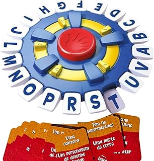 Jogo Stop Eletronico 10 Segundos Busca Palavras Caça Palavras Brinquedo Com Cartas Perguntas Jogo