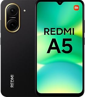 Smartphone Xiaomi Redmi A5 64GB 3GB RAM + 3GB de Ram extendida Dual SIM Tela 6.88" - Preto Midnight