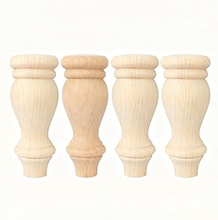 Conjunto de 4 pernas de móveis de madeira, para sofá, cadeira, sofá, cômoda, mesa, armário, cama,