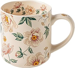 Caneca cerâmica para café, copo para água, utensílio mesa multifuncional, elegante, para casa, e