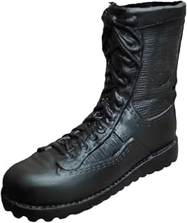 Hi.FANCY Sapato de ação elegante masculino 30,5 cm, botas masculinas em PVC, moderno, calçados para