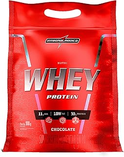 Integralmedica - Nutri Whey Protein Chocolate - Suplemento Alimentar Hipercalórico, Ganho Muscular