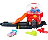 Hot Wheels City Pista de Brinquedo Loja de doces para crianças a partir de 3 anosHot Wheels City