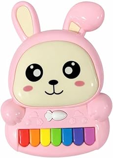 Coelhinho Musical com Luz e Som para Bebês – Brinquedo Educativo Interativo que Estimula o