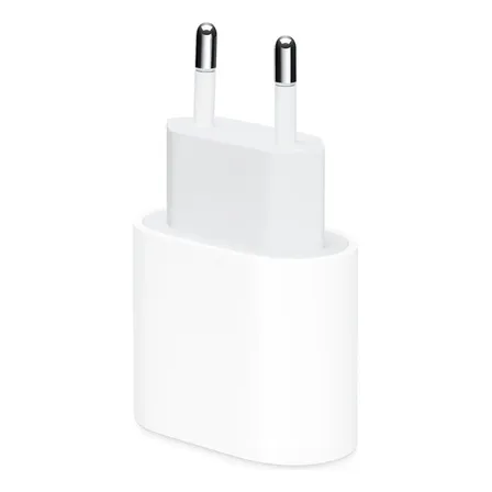 Carregador Adaptador Usb-c De 20w Para iPhone Apple Branco A2465 - Distribuidor Autorizado