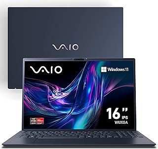 Notebook VAIO FE16 AMD® Ryzen 5-5625U Windows 11 Home 12GB 512GB SSD 16" IPS WUXGA Antirreflexo -