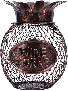 Suporte de cortiça de vinho, suporte de exibição de cortiça em forma de abacaxi, rolha de vinho,
