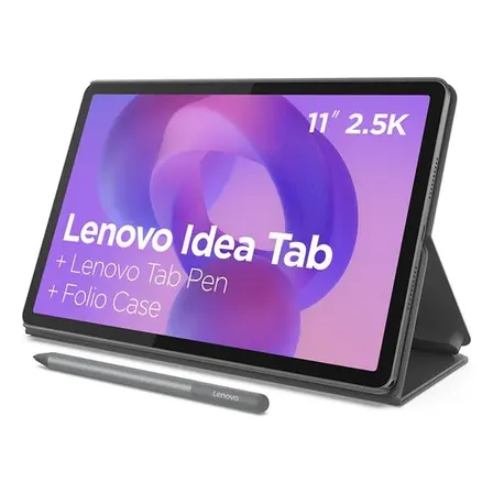 Tablet Lenovo Idea Tab, 8gb Ram, 128gb, 11 2.5k 90hz, Android 15, Wi-fi, Com Caneta E Capa,