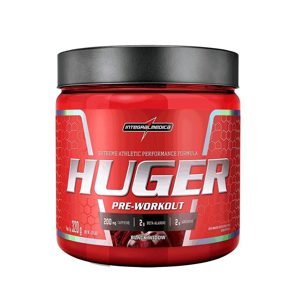 Pré Treino Integralmedica Huger Black Widow 320g