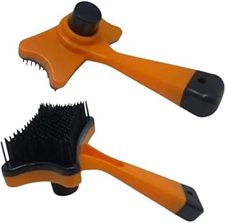 Escova Pente, Removedor de Pelos, Pet, Tira Pelos, Pet Shop, Plastico, Com botão, Higiene de Gato e