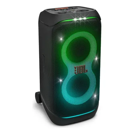 Caixa De Som Bluetooth Partybox Stage 320 Jbl Blpbstage320br Preta Preto 127/220v