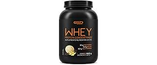 Whey Protein Concentrado 900 g - Auxília no Ganho de Massa Muscular e Hipertrofia - GED Nutrition