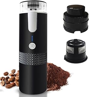 Namolit Máquinas de café expresso elétricas portáteis Mini cafeteira de dose única de 6 onças com