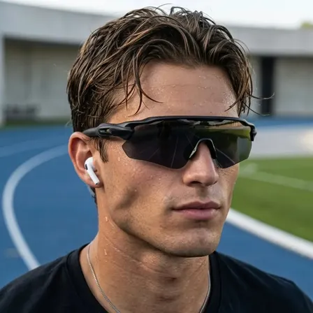 Óculos Esportivo Ciclismo Bike Baixa Corrida Pace Proteção Uv400 Pedal Beach Tennis Tenis Futevolei