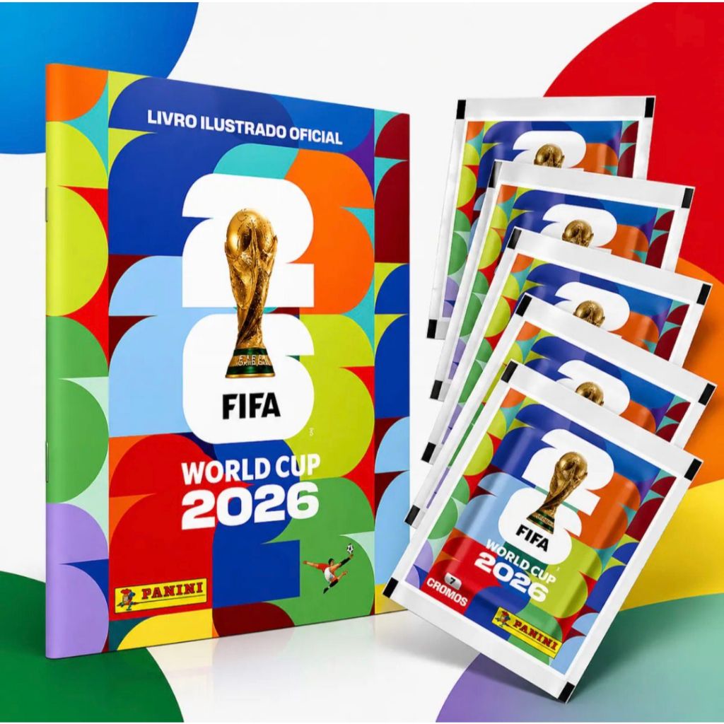 Figurinha da Copa do Mundo FIFA 2026 14/21/35/70/84 figurinhas Complete Seu Álbum