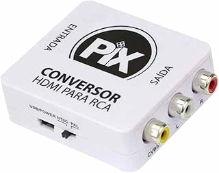 Pix Conversor de Vídeo - HDMI Para RCA