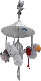 Generic Berço de bebê Móvel Macio Nórdico Brinquedo Giratório de Pelúcia para Berçário Infantil Portátil Interno Externo