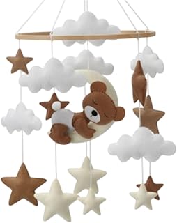 Berço de bebê móvel cama sino móvel berço decoração do quarto do bebê berçário pingente brinquedo,
