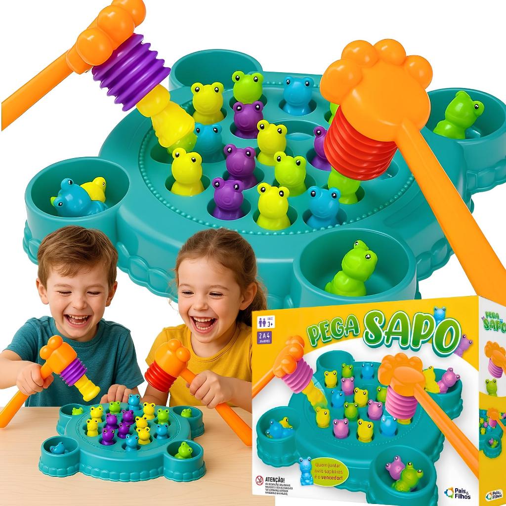 Brinquedos De Sapos Saltitantes Para Crianças Brinquedos De Alívio do Estresse Jogo Interativo De Mesa
