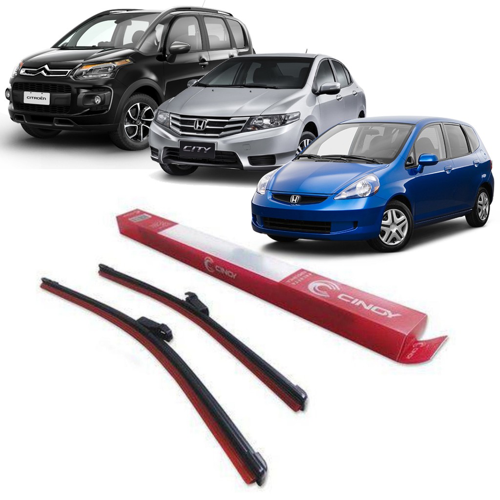 Par Palheta Limpador Parabrisa Honda City Cinoy Aircross original