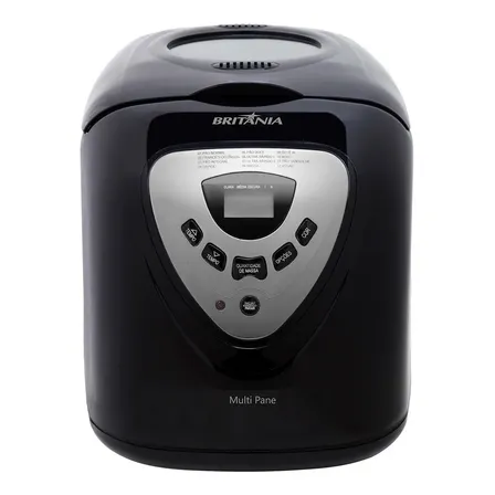 Panificadora Multipane 12 Programações Com Função Timer E Antiaderente Potência De 550 W Cor Pr