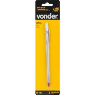 Riscador Ponta Videa Para Metais Tipo Caneta 145mm Vonder