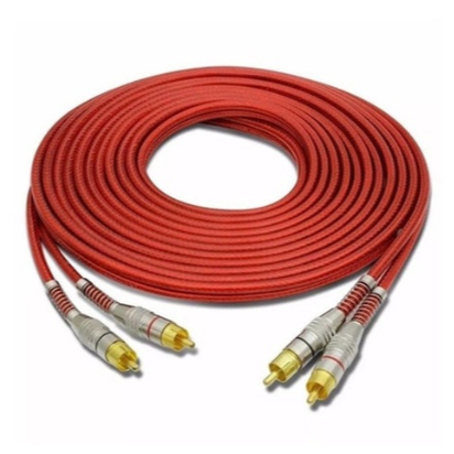 Rca Blindado 5 Metros Profissional Universal Top
