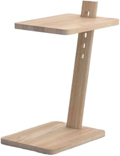 Mesa Lateral Encaixe Sofá Móvel Aparador Suporte Para Notebook Café(Pinus)