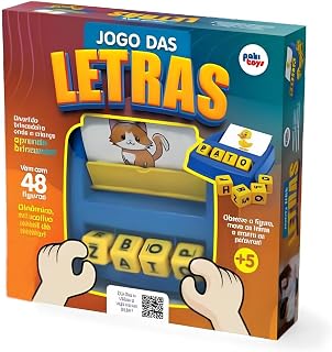 Jogo Das Letras - Brinquedo Educativo Pakitoys