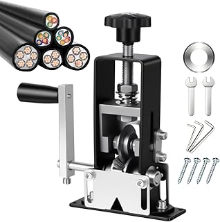 Máquina Descascadora De Fios Descascador Elétrico Ajustável Acionado a | Máquina Corta-Fio de Cobre Sucata Para Fiação Industrial Reciclagem HVAC Eletrodomésticos